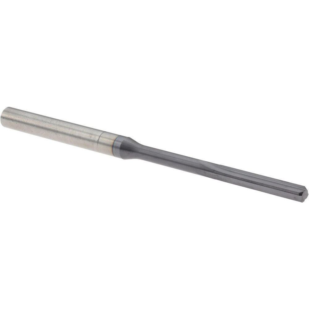 Harvey Tool RSB1255-C3 Chucking Reamer 0.1255" Dia, 3" OAL, 3/4" Flute Length, Straight Flute, Straight-Cylindrical Shank, Solid Carbide