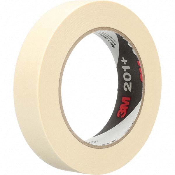 3M 7100031484 Masking Tape 144 mm Wide, 55 m Long, 4.4 mil Thick, Tan