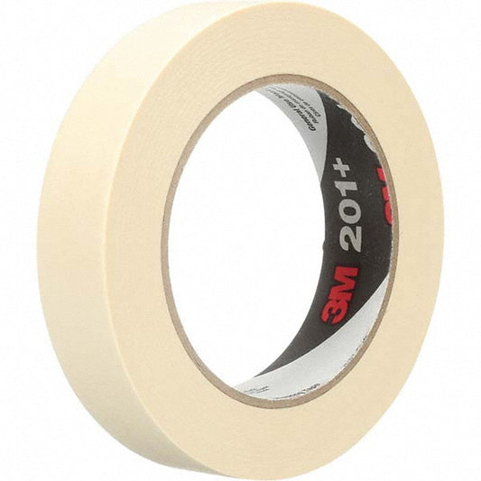 3M 7100031484 Masking Tape 144 mm Wide, 55 m Long, 4.4 mil Thick, Tan