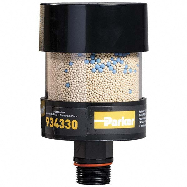 Parker 934330 Desiccant Breathers Thread Standard MNPT  Diameter (Inch) 3-7/8  Material Plastic  Minimum Operating Temperature (F) -40.00