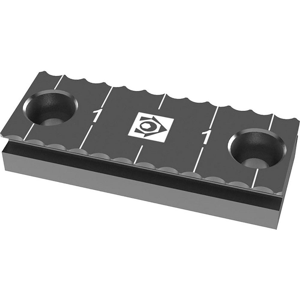 Mitee-Bite 33052 Vise Jaw Grips Edge Type Serrated  Maximum Grip Height (mm) 4.06  Maximum Grip Height (Inch) 0.1600  Overall Width (mm) 19.0500  Overall Width (Decimal Inch - 4 Decimals) 0.7500  Minimum Grip Height (mm) 1.27
