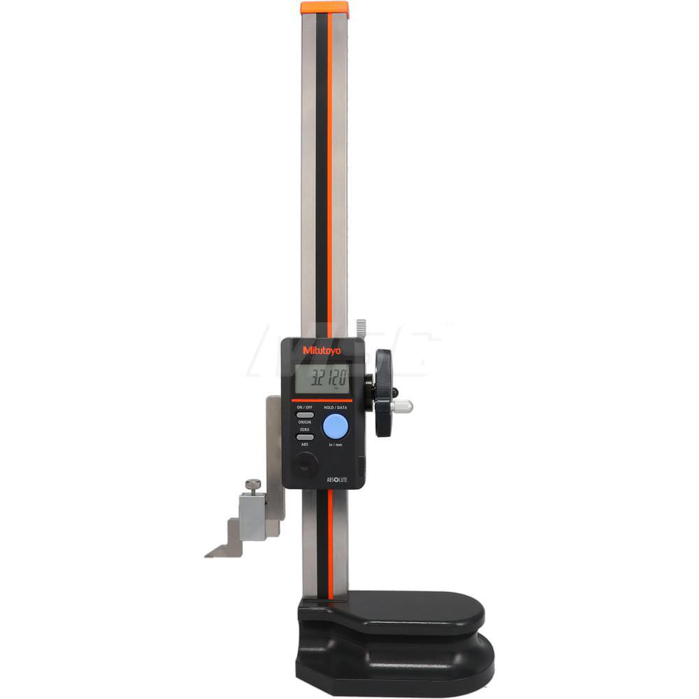 Mitutoyo 570-414 Electronic Height Gage 24" Max, 0.0005" Resolution, 0.0100 micron Resolution, 0.002000" Accuracy
