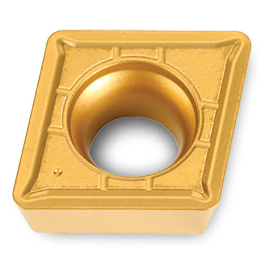 Ingersoll Cutting Tools 6241355 Turning Inserts Insert Style CPMT  Insert Shape Diamond  Included Angle 80.0  Inscribed Circle (Inch) 3/8  Inscribed Circle (Decimal Inch) 0.3750  Corner Radius (Decimal Inch) 0.0160