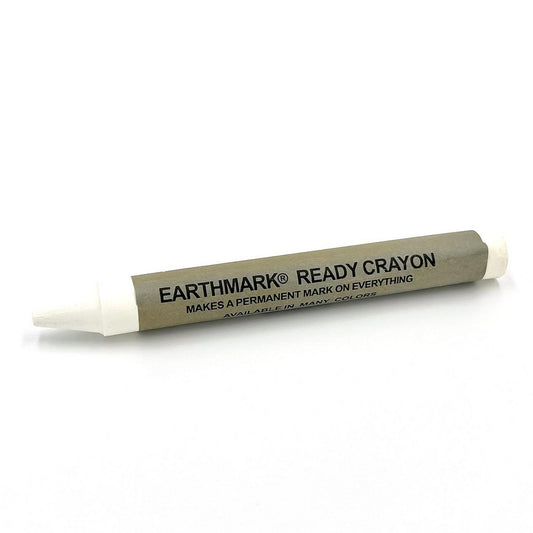 St. Louis Crayon & Soapstone 8005 Lumber Crayons Color White  Crayon Type Lead-Free Non-Toxic Waterproof  Material Wax  Minimum Temperature 50  Maximum Temperature 150  For Use On All Purpose