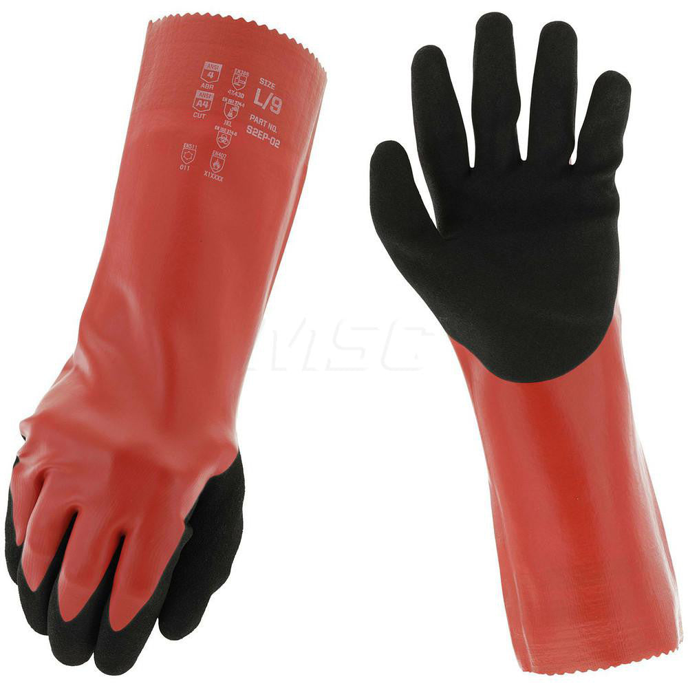 Mechanix Wear S2EP-02-010 Chemical Resistant Gloves X-Large, 18 mil Thick, Nitrile-Coated, Glass, HPPE & Nitrile