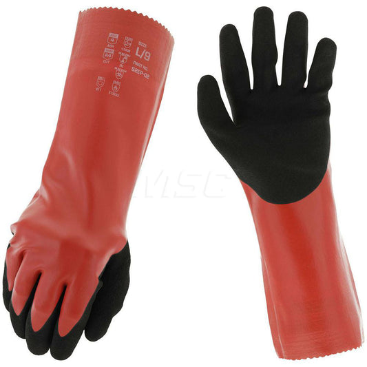 Mechanix Wear S2EP-02-010 Chemical Resistant Gloves X-Large, 18 mil Thick, Nitrile-Coated, Glass, HPPE & Nitrile