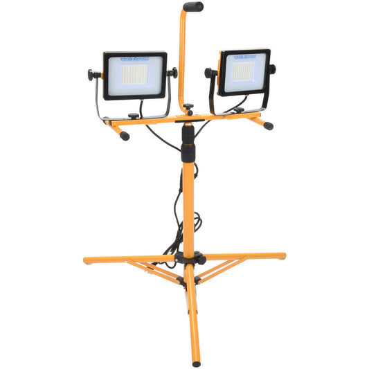 Pro-Source LWLT10000A-PRO 104 Watt Tripod Electric Portable LED Light