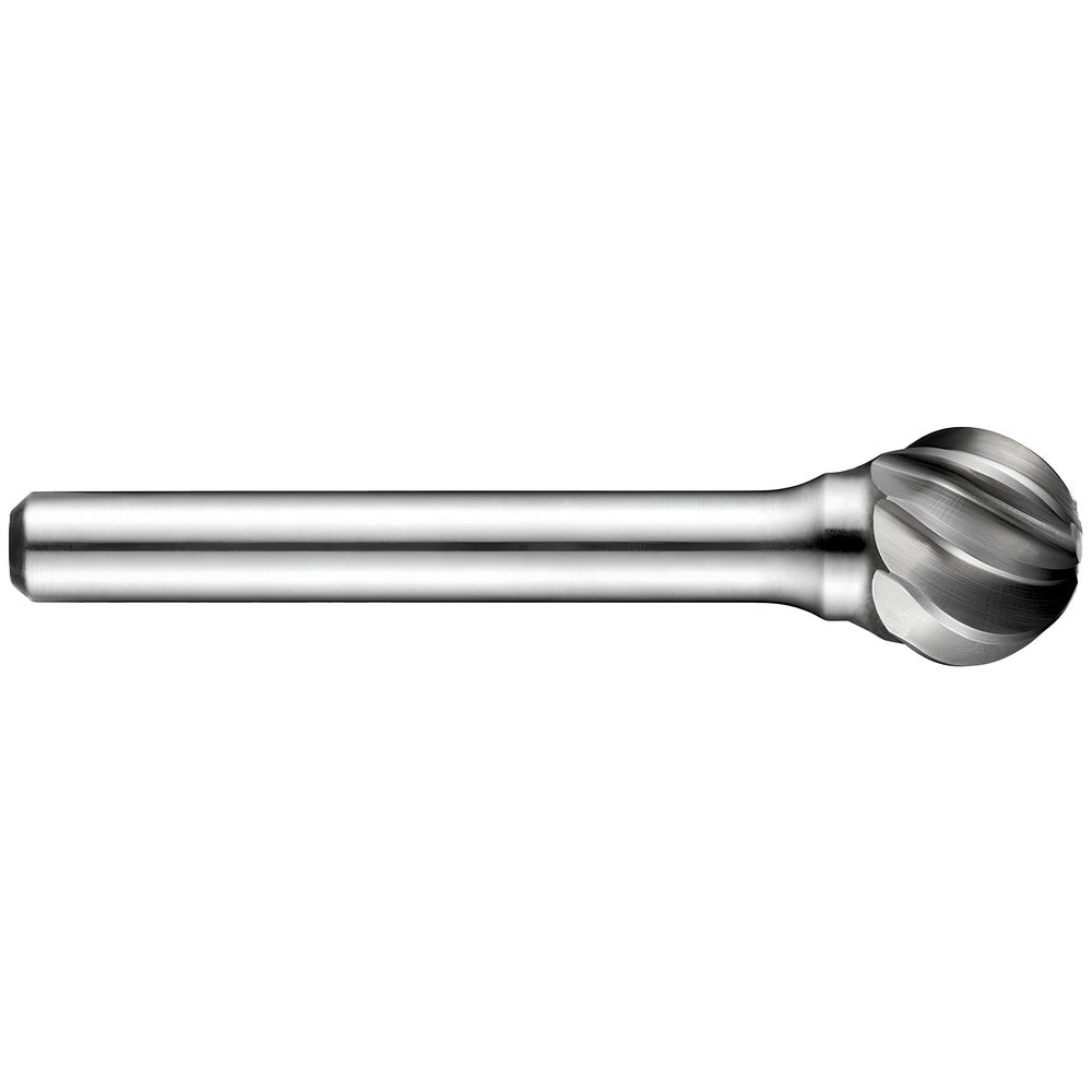 Precision Twist Drill 7466287 Abrasive Bur SD-10FM, 1/4" Cut Dia, Ball, Aluma Cut
