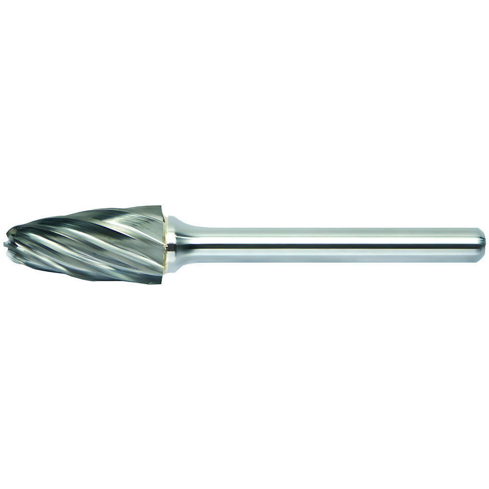Precision Twist Drill 7466314 Abrasive Burr SF-10FM-R, 1/4" Cut Dia, Ball Nose Tree, Aluma Cut