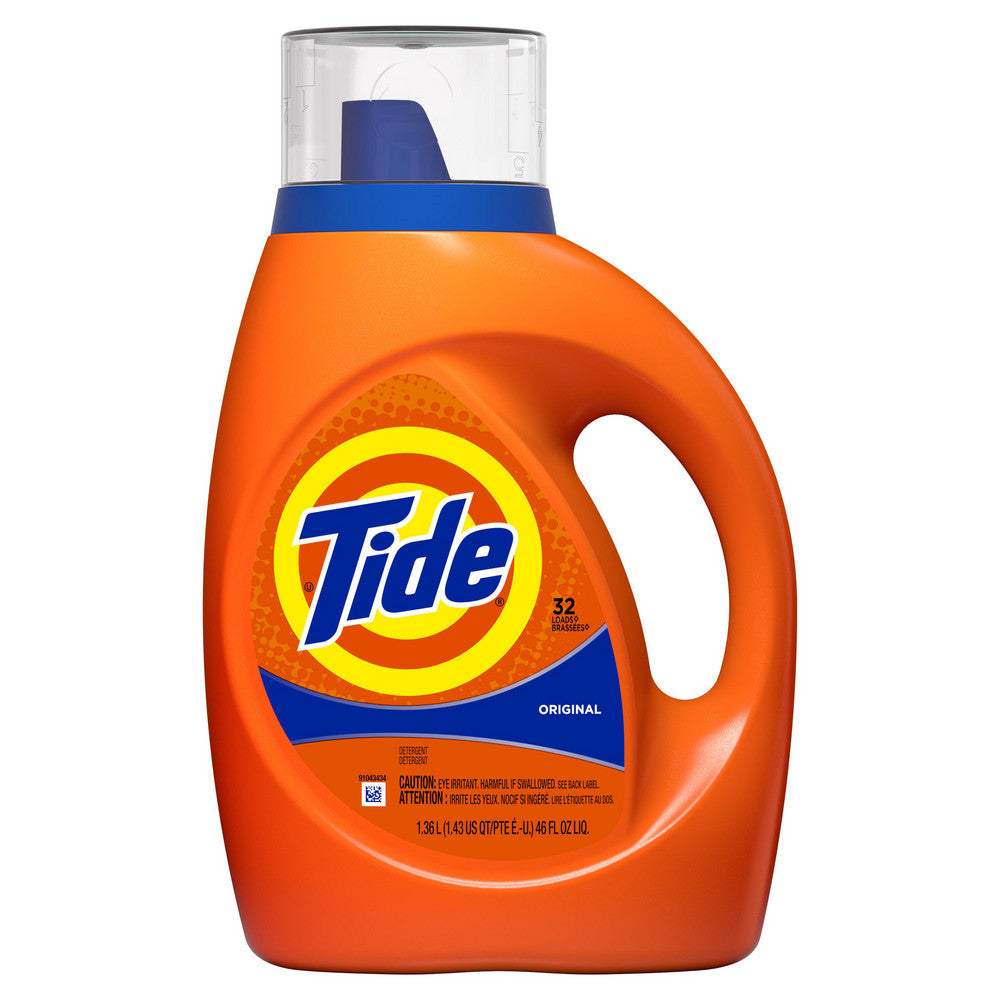 Tide PGC12117EA Tide Liquid Laundry Detergent, Original, 32 loads, 42 fl oz
