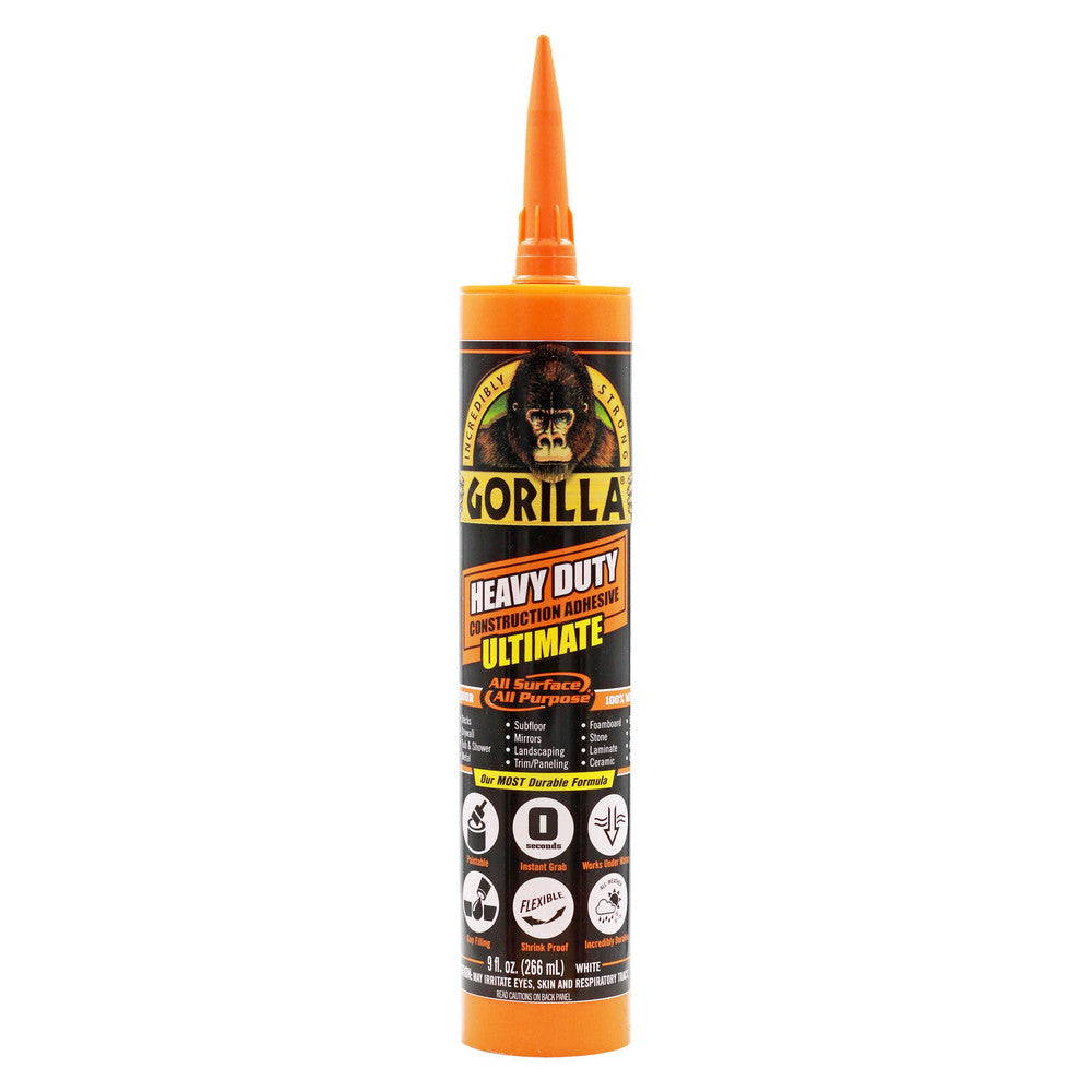 Gorilla Glue 8008002 9 oz Cartridge Silyl Terminated Polyether Construction Adhesive