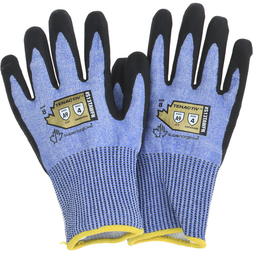 Superior Glove Works S13TAWFN-8 Cut, Puncture & Abrasion-Resistant Gloves Superior Glove Works S13TAWFN, Size Medium, ANSI Cut A9, ANSI Puncture 3, Foam Nitrile, TenActiv