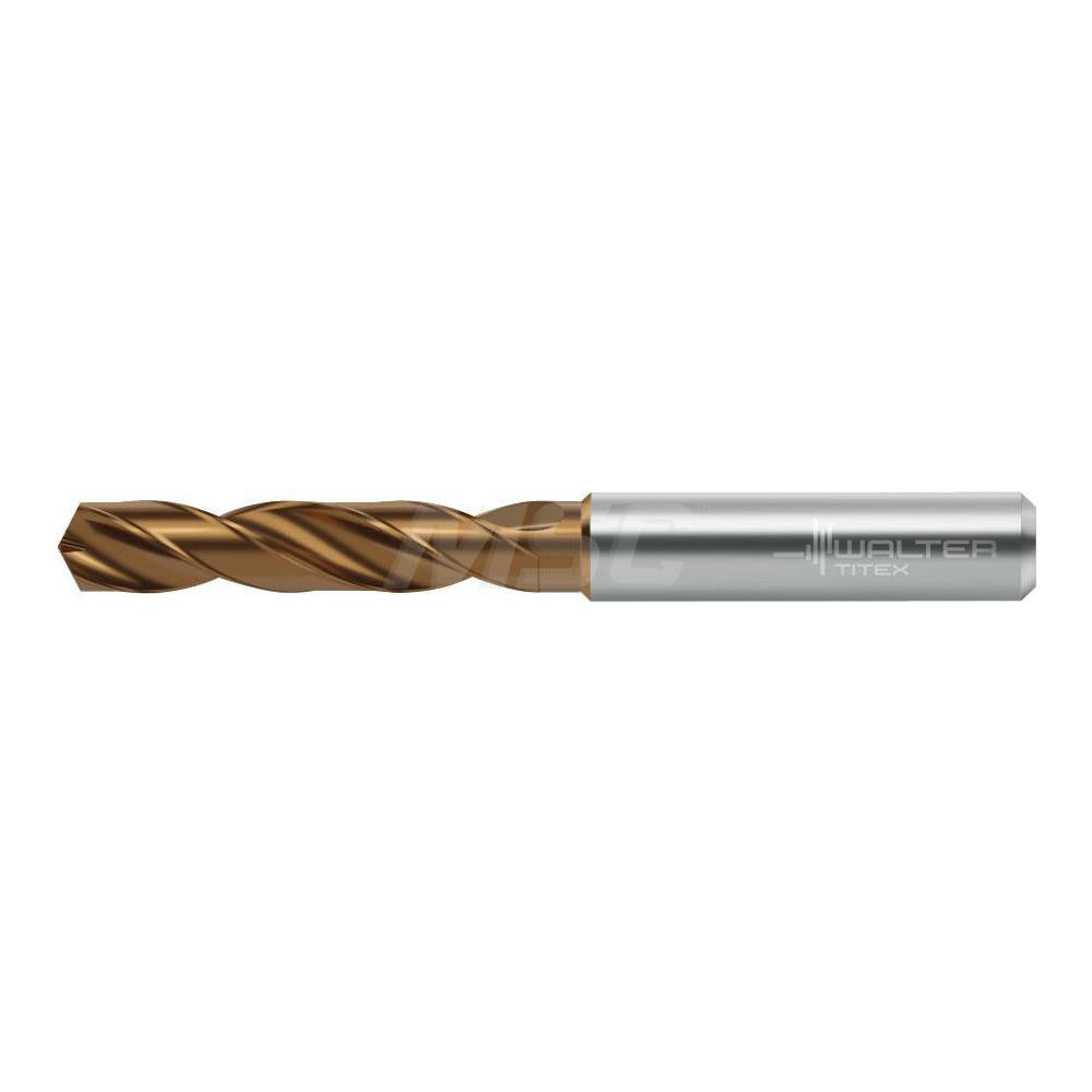 Walter-Titex 7377131 Screw Machine Length Drill Bit 6.40 mm (0.2520) Dia, 140 deg, Solid Carbide