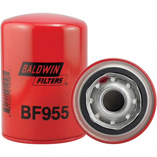 Baldwin Filters BF955 Automotive Fuel Filter 3.688" OD, 5-3/8" OAL