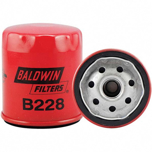 Baldwin Filters B228 Automotive Oil Filter 3" OD, 3-1/2" OAL