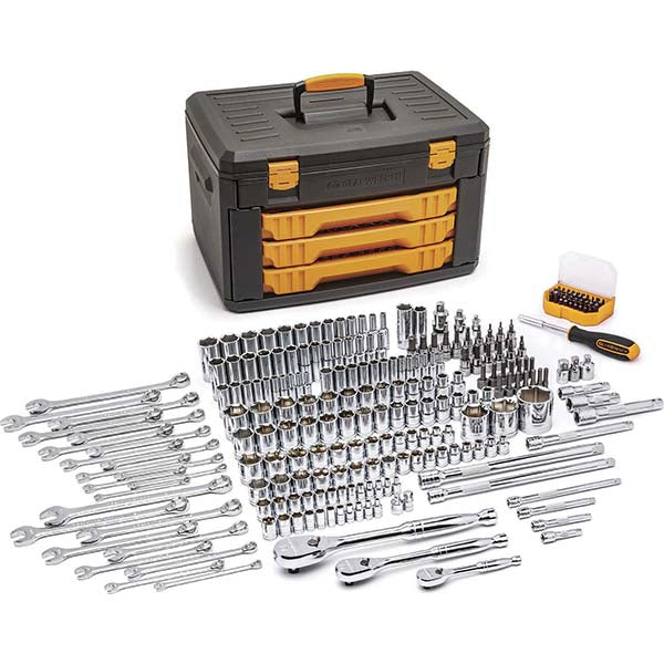 GEARWRENCH 80966 Combination Hand Tool Set 243 Pc, Master Tool Set