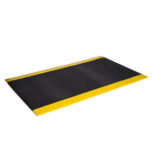 Crown Matting WB 0023YD Anti-Fatigue Mat 3' Length, 2' Wide, 9/16" Thick, Vinyl & Polyvinylchloride