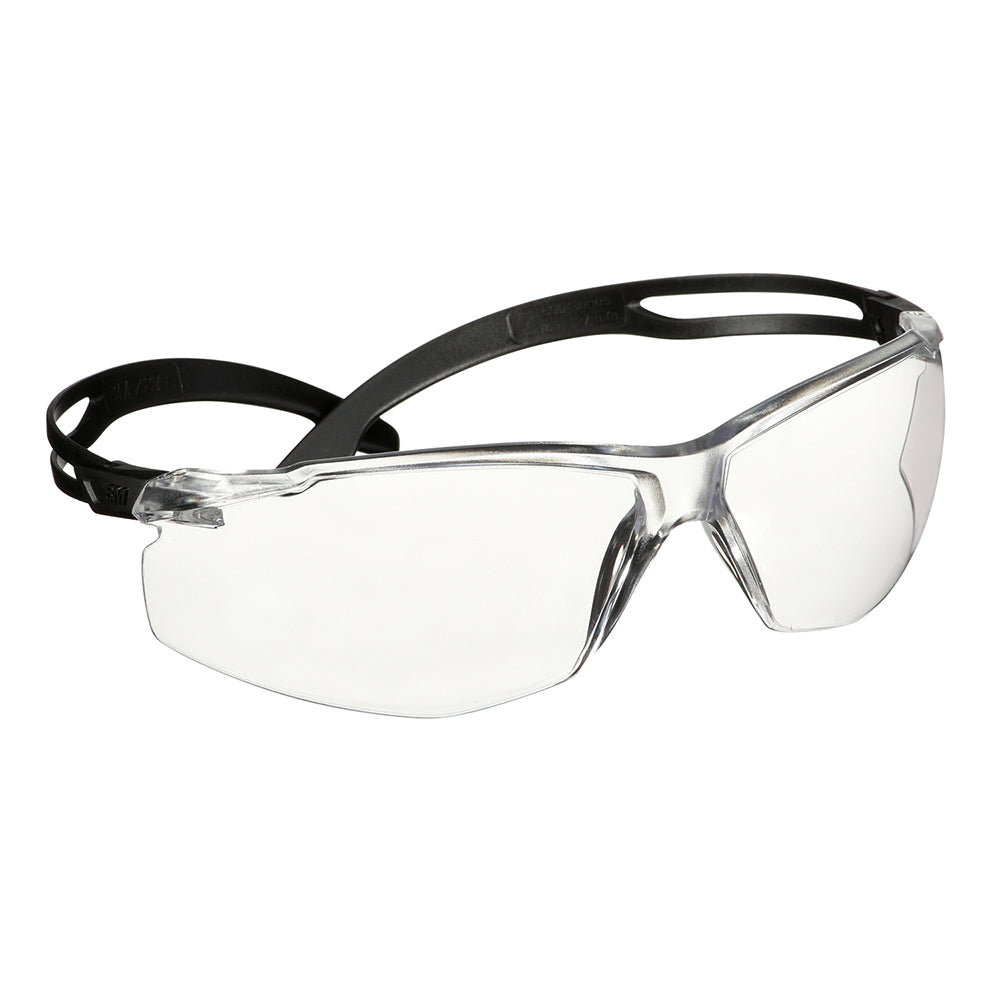 3M 7100228736 Safety Glass SecureFit, Clear Lenses, Anti-Fog & Scratch-Resistant