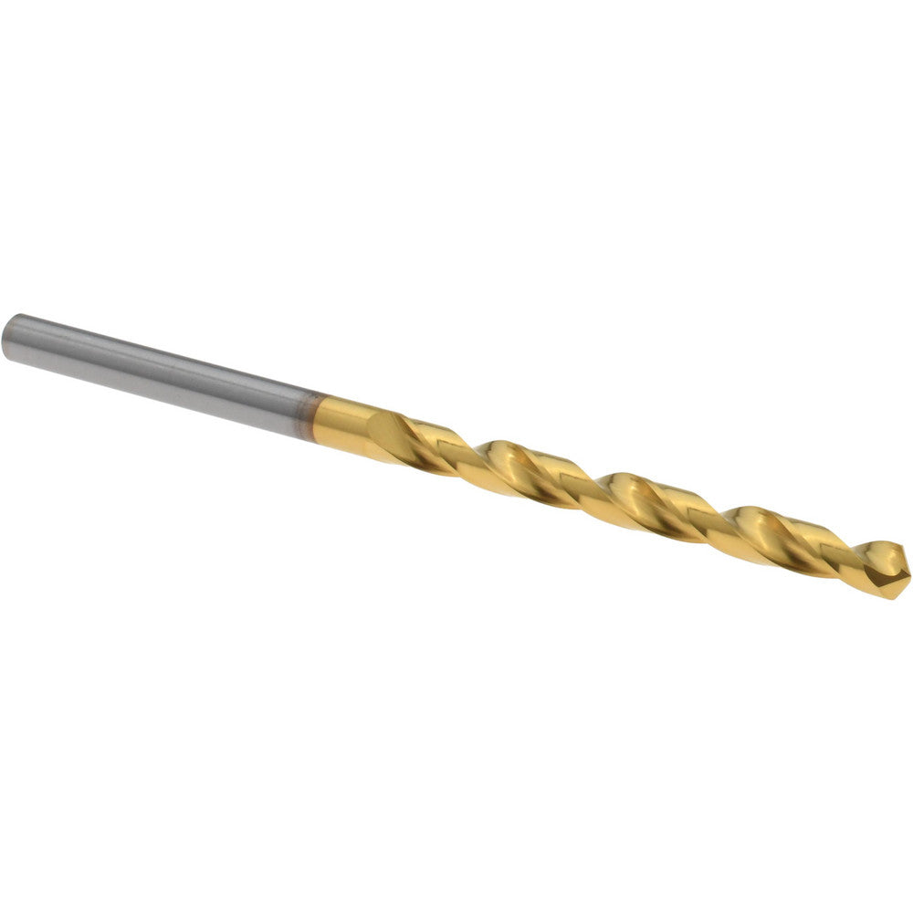 Hertel 16691693 Jobber Drill 7/64" Dia, 118 deg Point, Solid Carbide