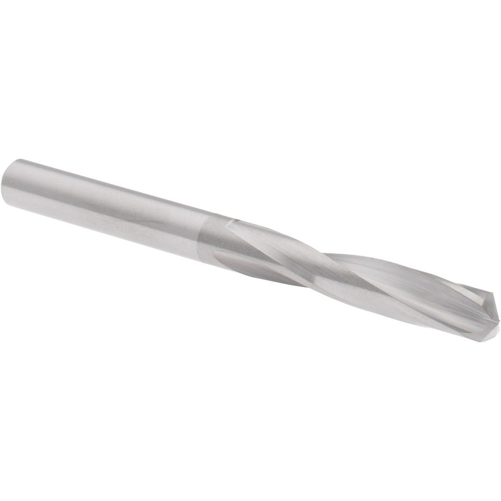 Hertel 16704322 Screw Machine Length Drill Bit #8, 135 &deg Point, Solid Carbide