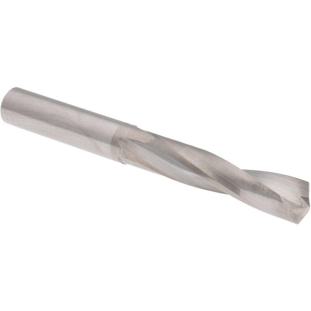 Hertel 16704447 Screw Machine Length Drill Bit Letter P, 135 &deg Point, Solid Carbide