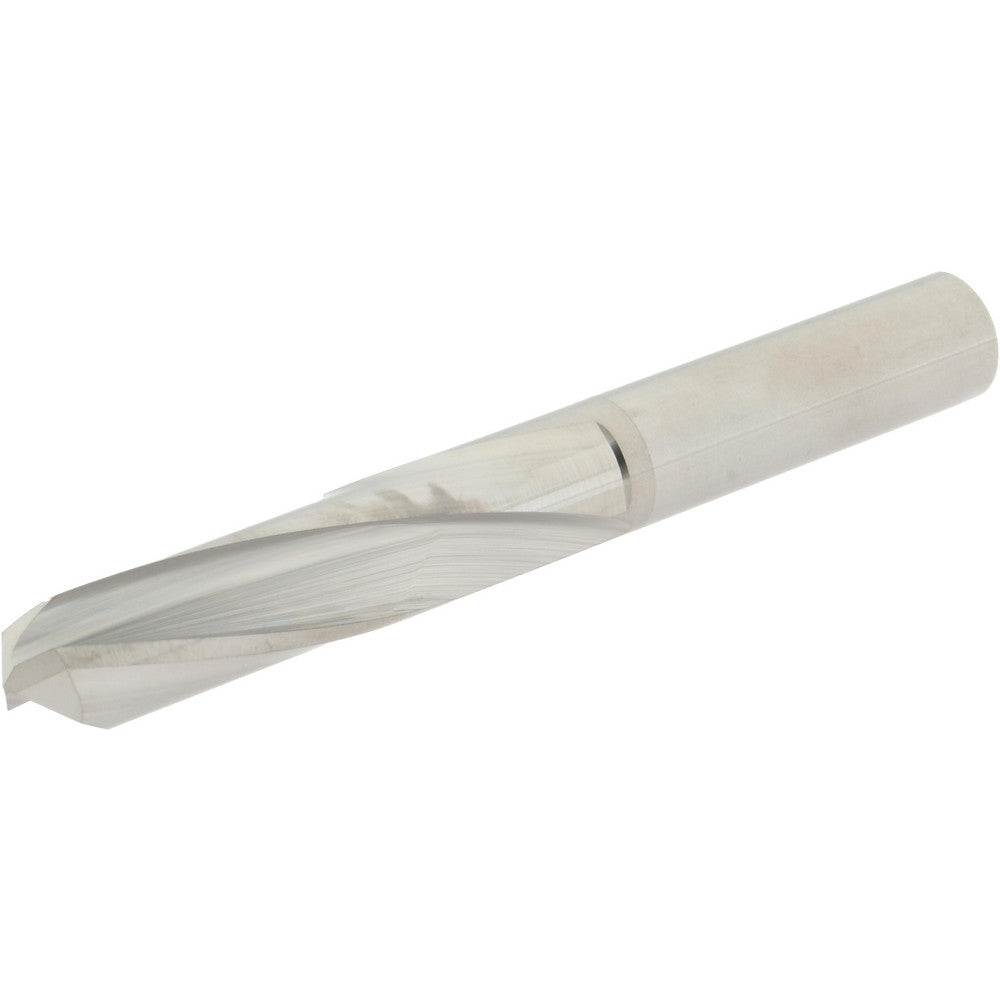 Hertel 16704512 Screw Machine Length Drill Bit Letter W, 135 &deg Point, Solid Carbide