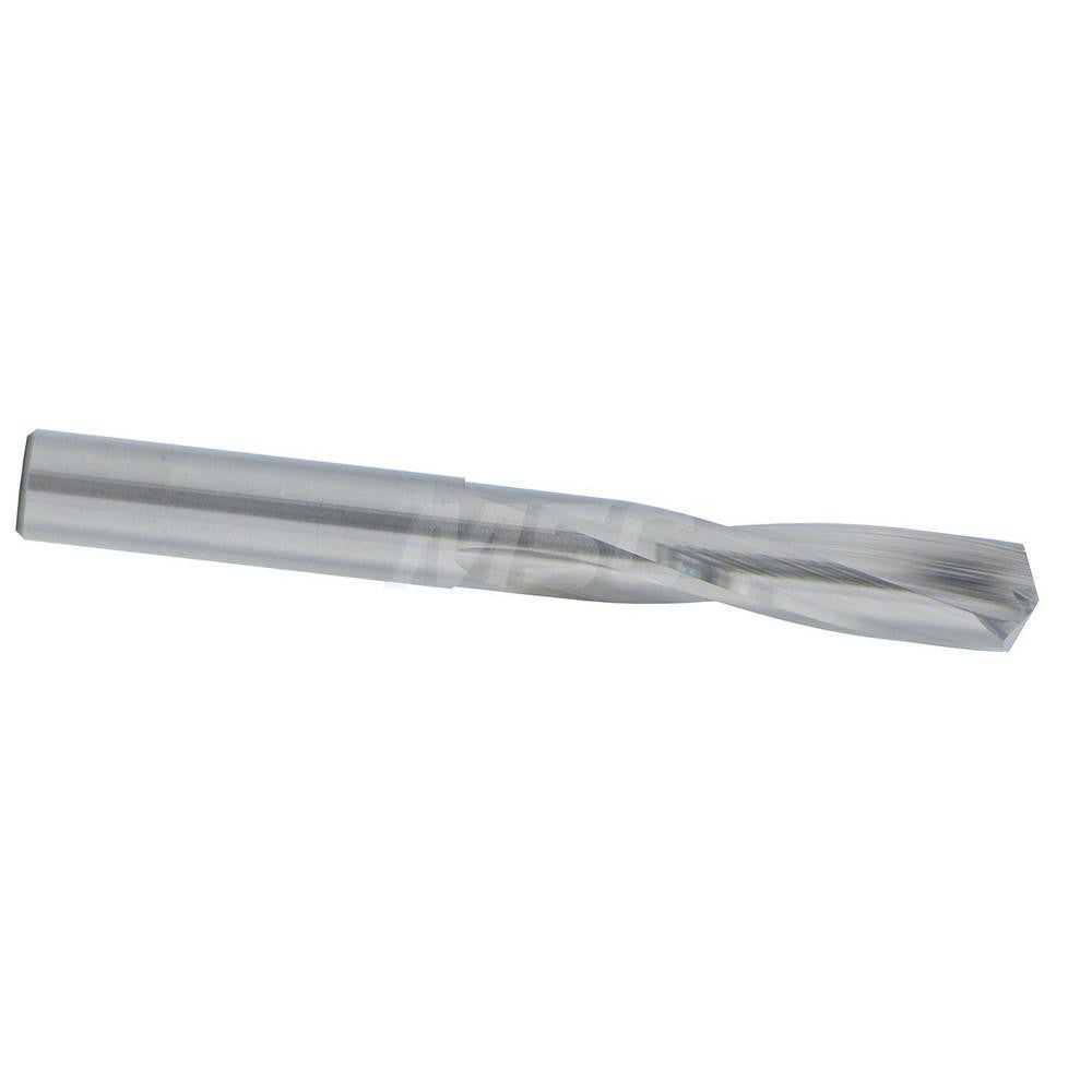 Hertel 16704579 Screw Machine Length Drill Bit 21/64" Dia, 135 &deg Point, Solid Carbide