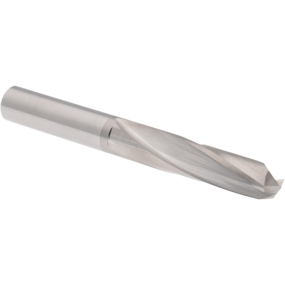 Hertel 16704587 Screw Machine Length Drill Bit 23/64" Dia, 135 &deg Point, Solid Carbide