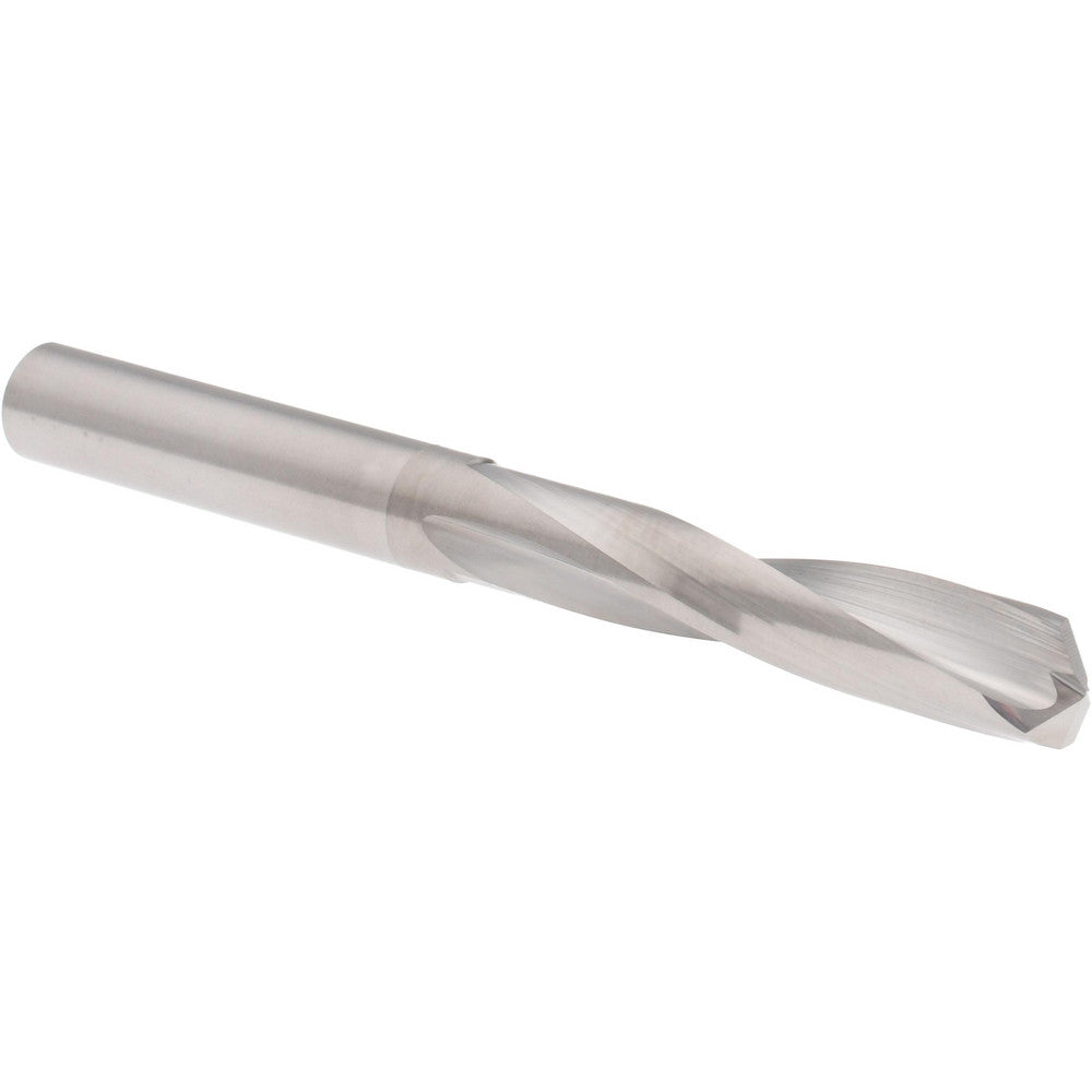 Hertel 16704686 Screw Machine Length Drill Bit Letter H, 135 &deg Point, Solid Carbide