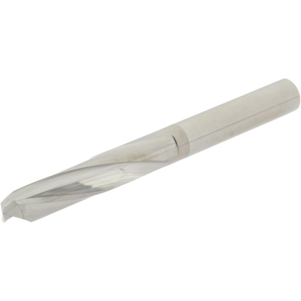 Hertel 16704736 Screw Machine Length Drill Bit Letter D, 135 &deg Point, Solid Carbide