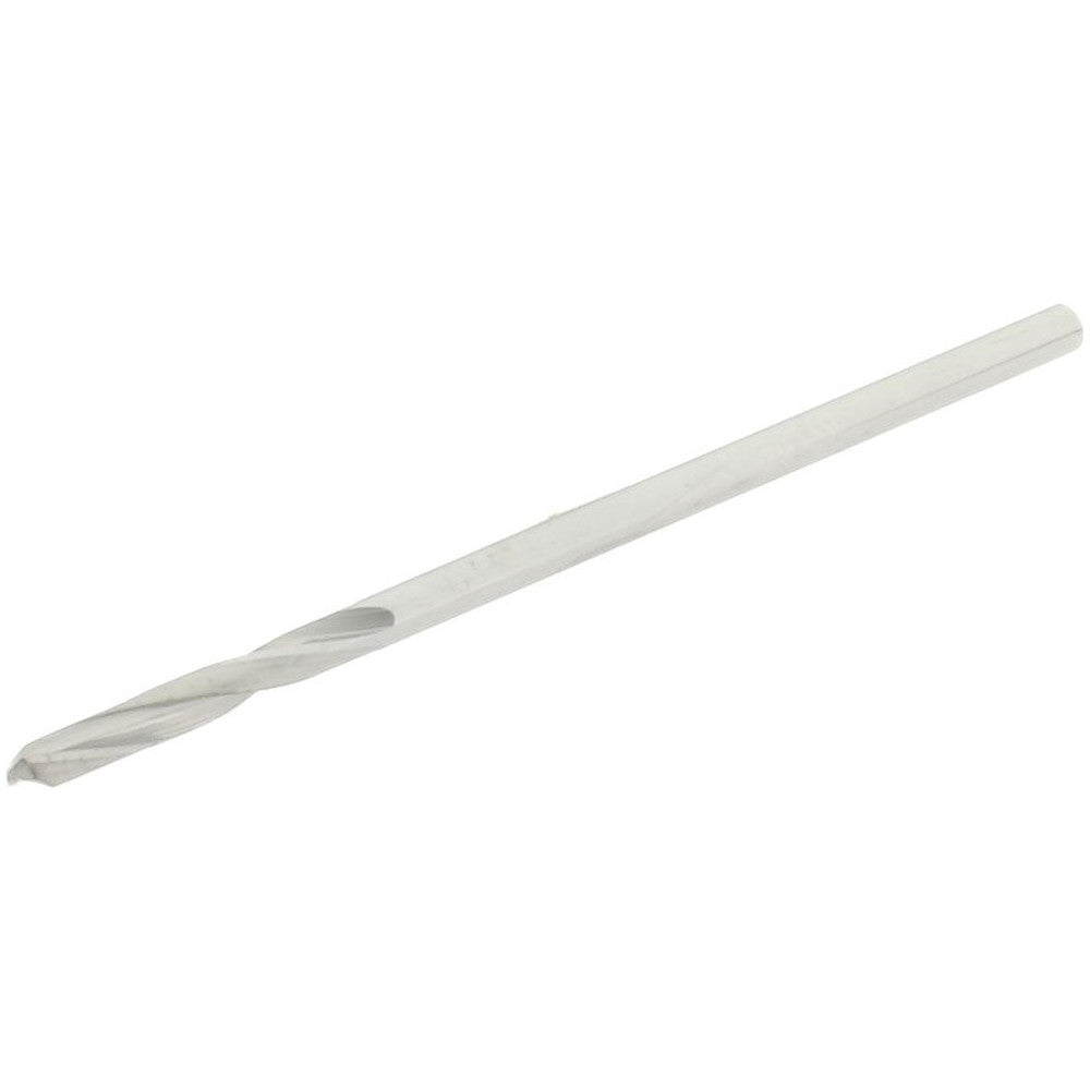 Hertel 16704744 Screw Machine Length Drill Bit #53, 135 &deg Point, Solid Carbide