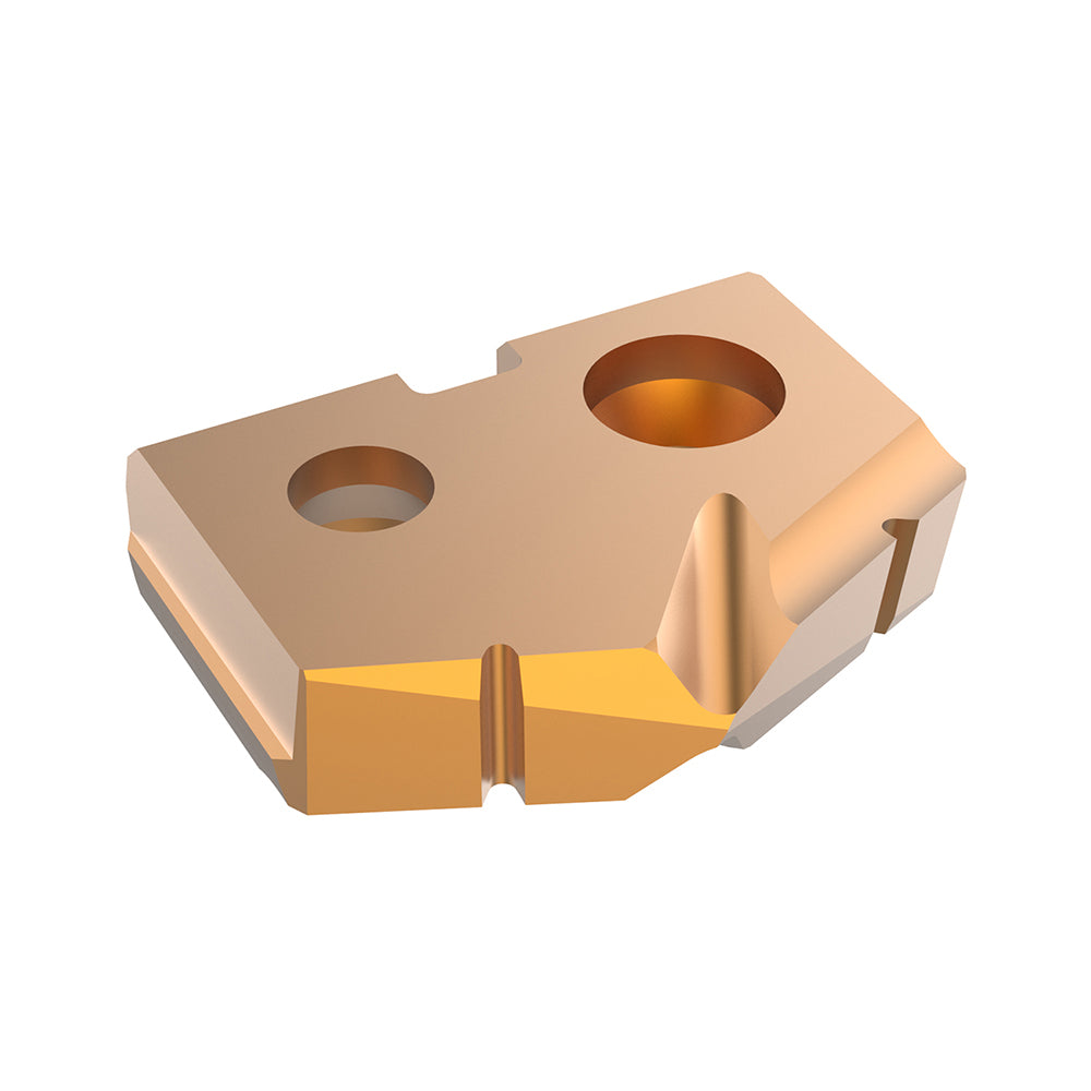 Allied Machine and Engineering TAP0-15.20 Spade Drill Insert 15.20 mm Dia, Seat Size 0, Carbide, 132 deg Point