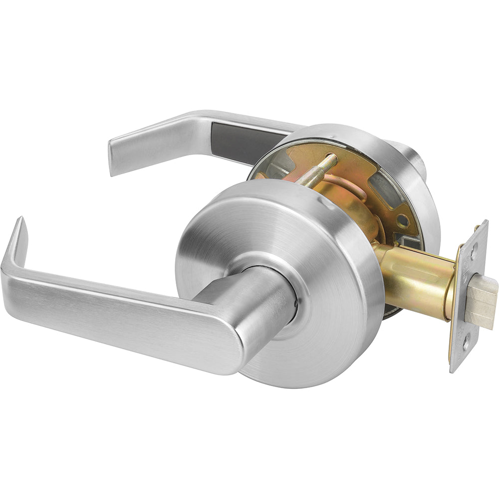 Assa Abloy Accentra 085089 Lockset Use with 1-3/4" Thick Doors, Satin Chrome Finish