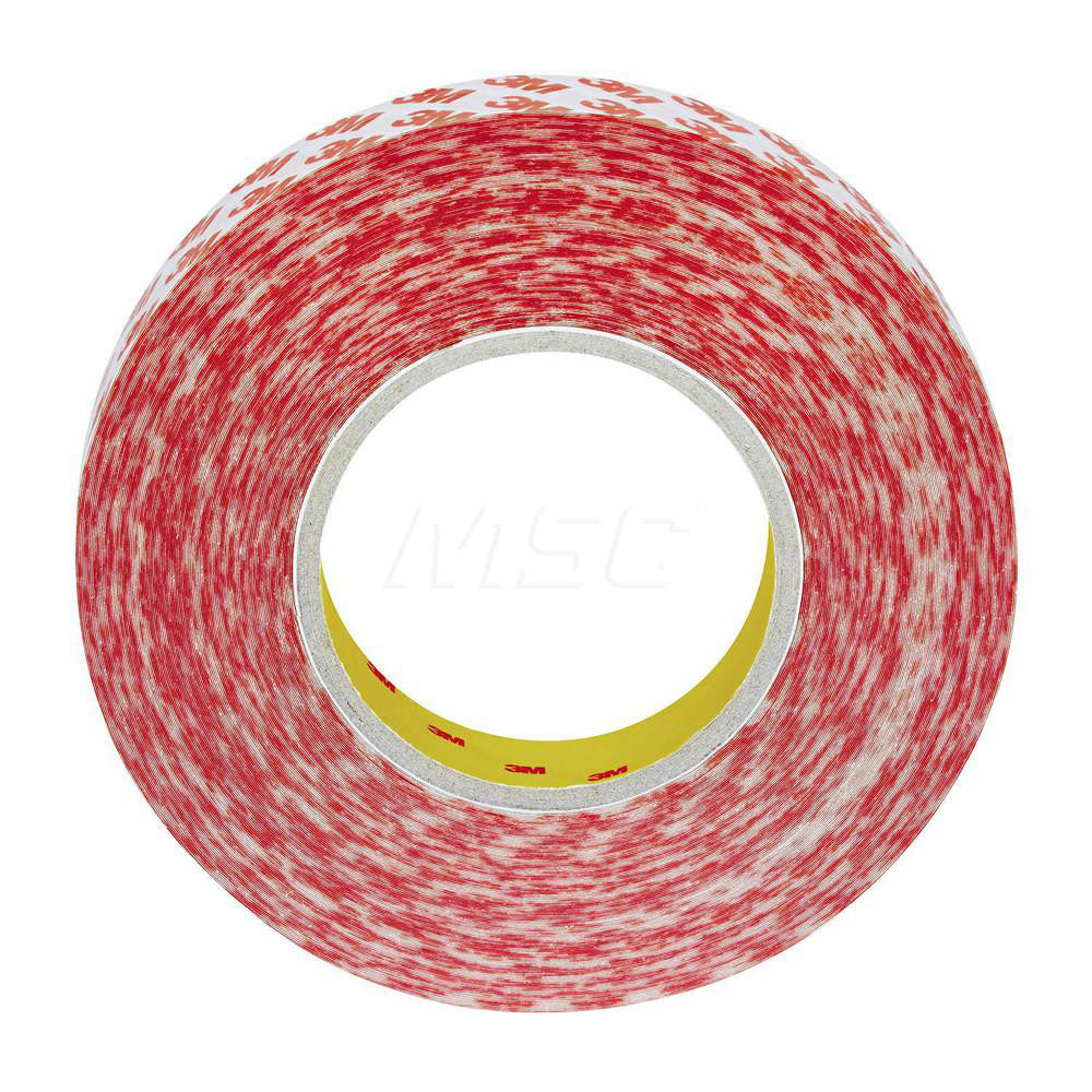 3M 7100225997 Clear Double-Sided Acrylic Tape 25 mm Wide, 50 Meter Long, Acrylic Adhesive