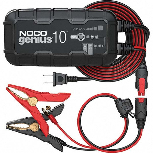 Noco GENIUS10 Automatic Charger/Maintainer 100 to 240VAC