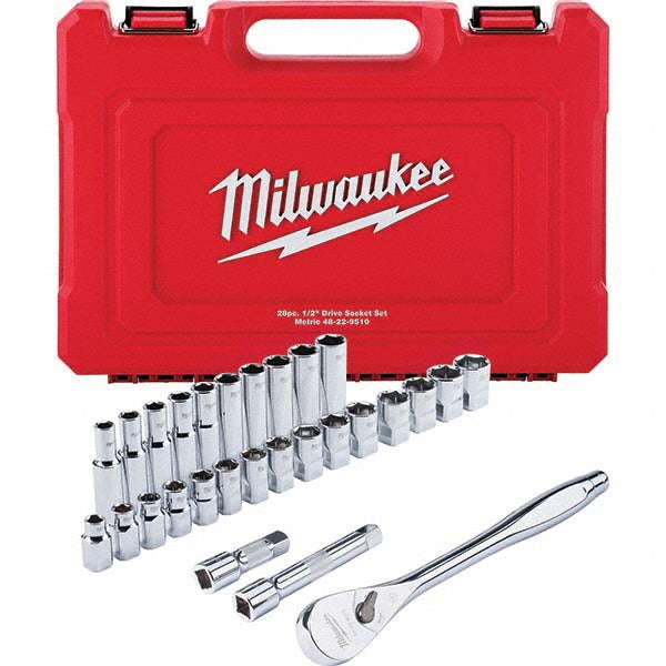 Milwaukee Tool 48-22-9510 Socket Set 28 Pc