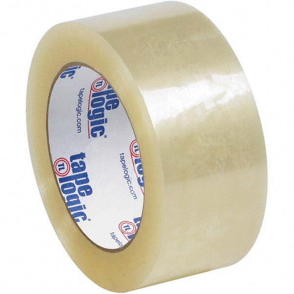 Tape Logic T9011266PK Pack of (6) 55 Yd Rolls 2" Clear Box Sealing & Label Protection Tape