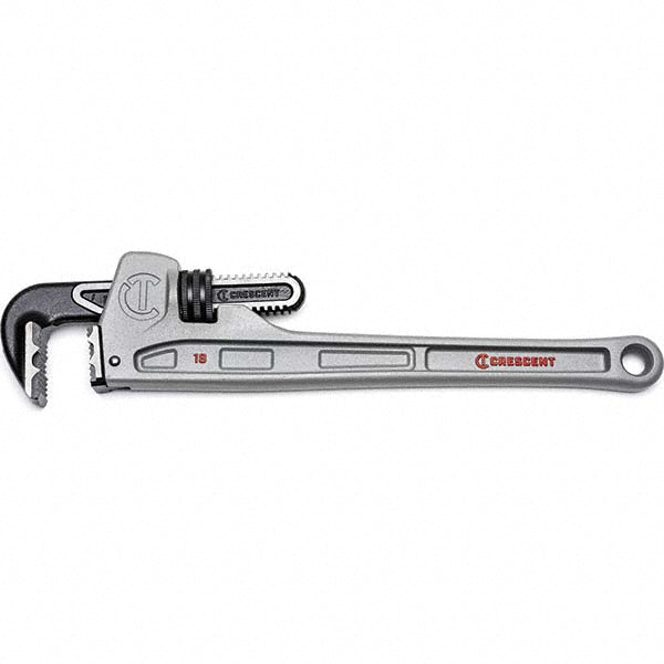 Crescent CAPW18 Straight Pipe Wrench 2-1/2" Max, 18" OAL, Aluminum