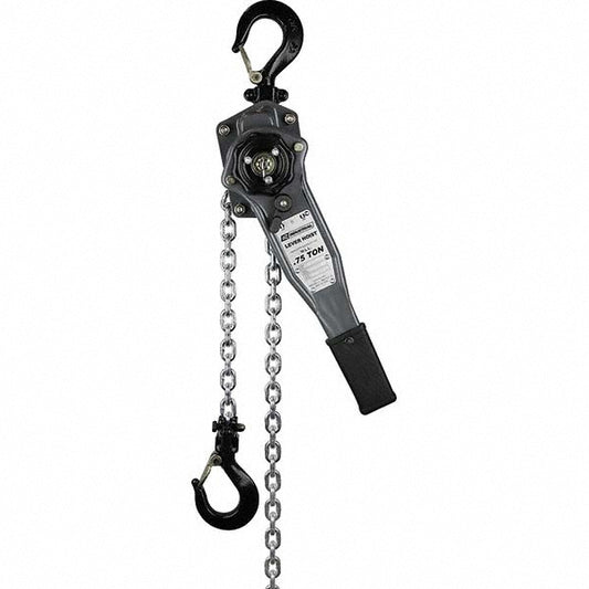 OZ Lifting Products OZIND075-10LH Manual Lever Hoist 40 lb Working Load Limit
