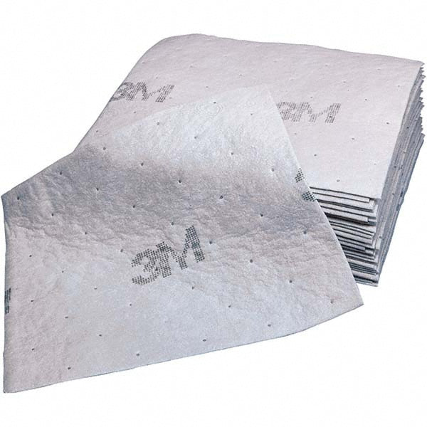 3M 7100003876 Sorbent Pad Universal Use, 39.6 gal, Gray