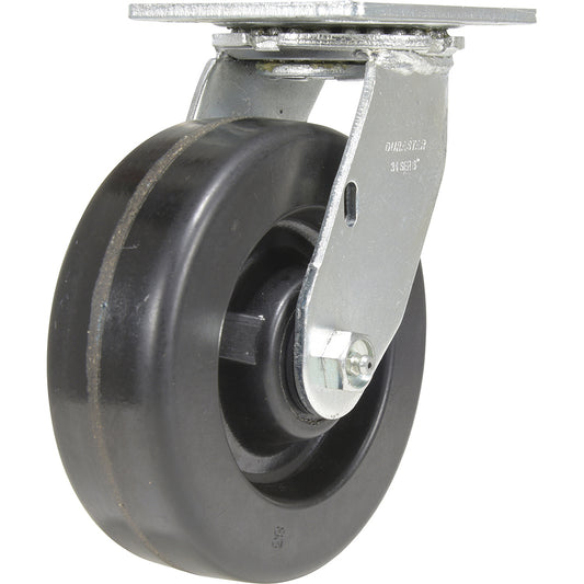 Vestil CST-VE-6X2PH-S Standard Casters Mount With Holes Bearing Type Roller Wheel Diameter (Inch) 6 Wheel Width (Inch) 2 Load Capacity (Lb. - 3 Decimals) 1200.000 Wheel Material Phenolic Wheel Color Black Overall Height (Inch) 7-1/2