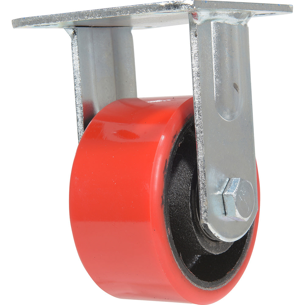 Vestil CST-VE-4X2PU-R Standard Casters Mount With Holes  Bearing Type Roller  Wheel Diameter 4  Wheel Diameter (Inch) 4  Wheel Width (Inch) 2  Load Capacity (Lb) 792.000