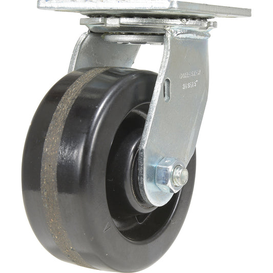 Vestil CST-VE-5X2PH-S Standard Casters Mount With Holes Bearing Type Roller Wheel Diameter (Inch) 5 Wheel Width (Inch) 2 Load Capacity (Lb. - 3 Decimals) 1000.000 Wheel Material Phenolic Wheel Color Black Overall Height (Inch) 6-1/2