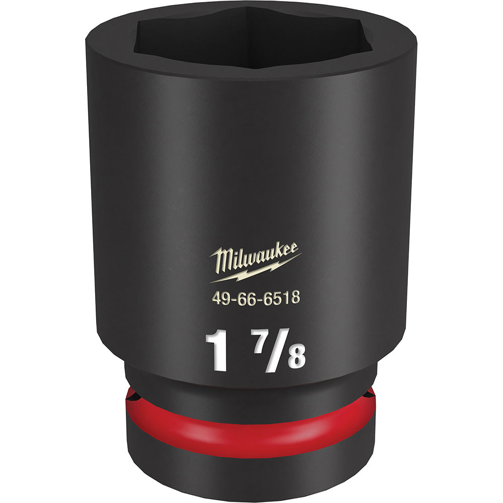 Milwaukee Tool 49-66-6518 Impact Socket 1" Drive, 1-7/8" Socket, Hex Drive