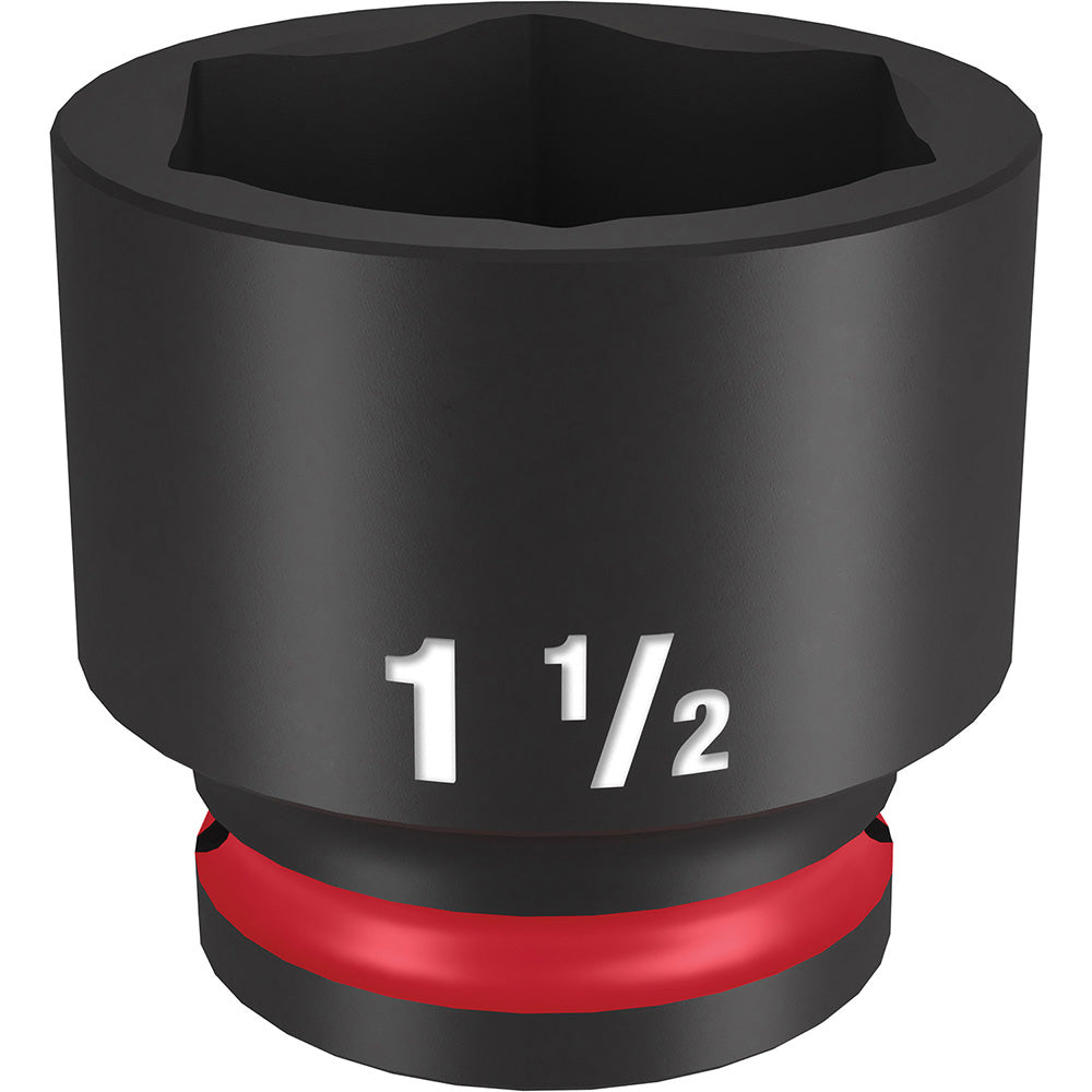 Milwaukee Tool 49-66-6218 Impact Socket 1/2" Drive, 1-1/2" Socket, Hex Drive
