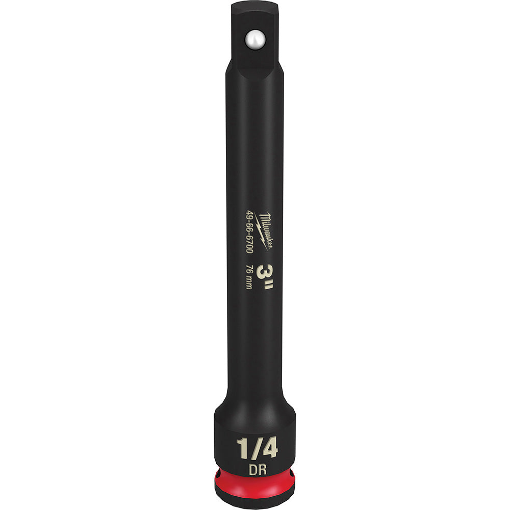Milwaukee Tool 49-66-6700 Socket Extensions Drive Size (Inch) 1/4  Overall Length (Inch) 3  Overall Length (Decimal Inch) 3.0000  