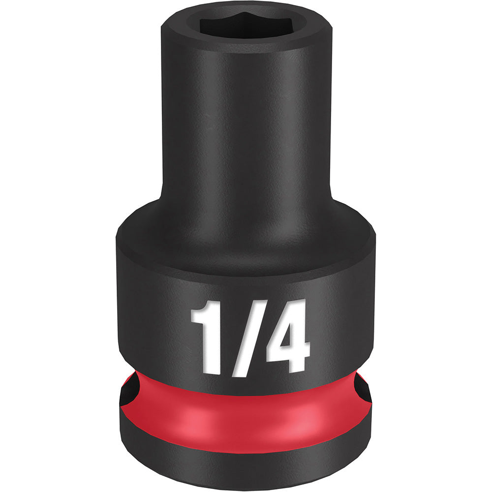 Milwaukee Tool 49-66-6100 Impact Socket 3/8" Drive, 1/4" Socket, Hex Drive