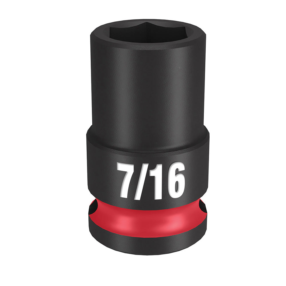 Milwaukee Tool 49-66-6105 Impact Socket 3/8" Drive, 7/16" Socket, Hex Drive