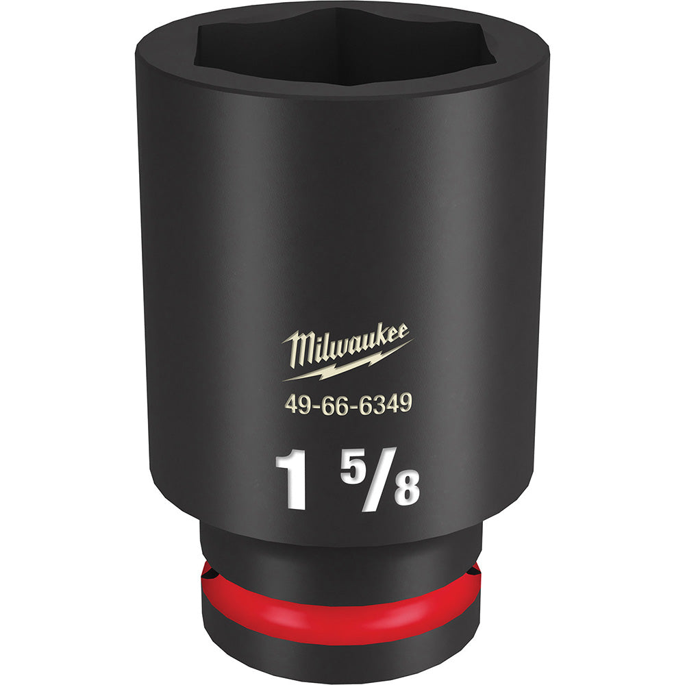 Milwaukee Tool 49-66-6349 Impact Socket 3/4" Drive, 1-5/8" Socket, Hex Drive