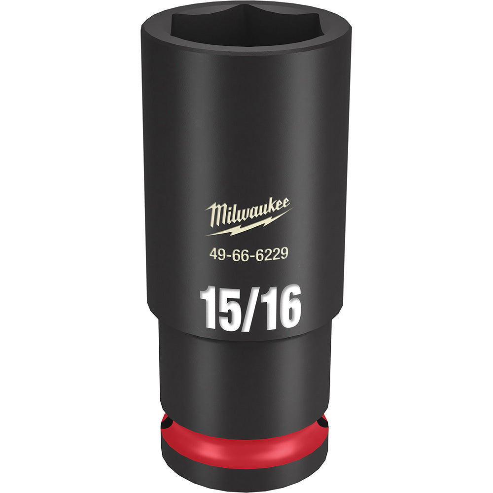 Milwaukee Tool 49-66-6229 Impact Socket 1/2" Drive, 15/16" Socket, Hex Drive